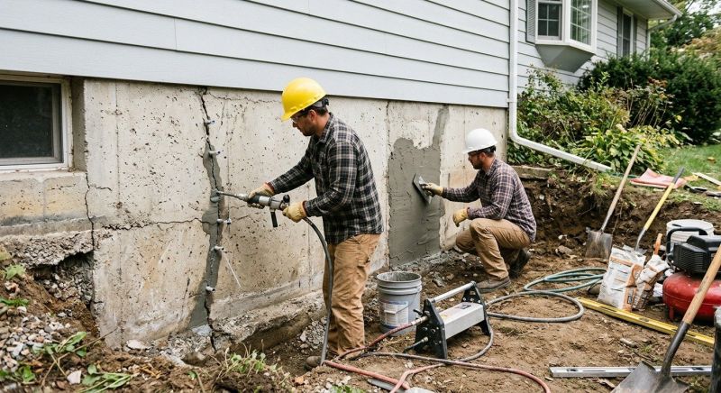 Basement Foundation Repair in Columbus, OH