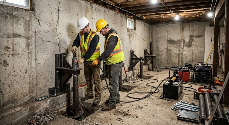 Basement Stabilization in Sarasota, FL