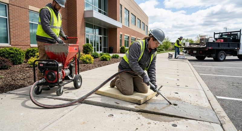 Commercial Concrete Leveling in Columbus, OH
