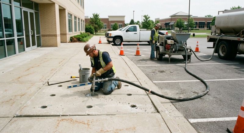 Commercial Concrete Mudjacking in Miami Dade County, FL