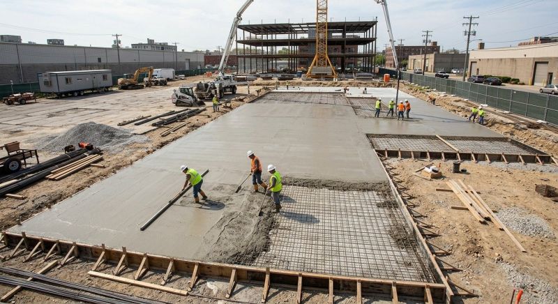Commercial Slab Construction in Tampa, FL