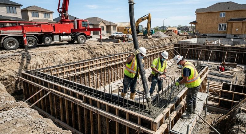 Concrete Basement Pouring in Greenville, SC