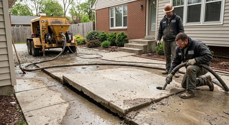 Concrete Lifting in Columbus, OH
