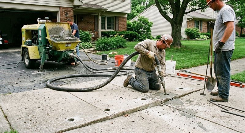 Concrete Lifting in Columbus, OH