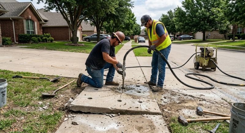 Concrete Lifting in Columbus, OH