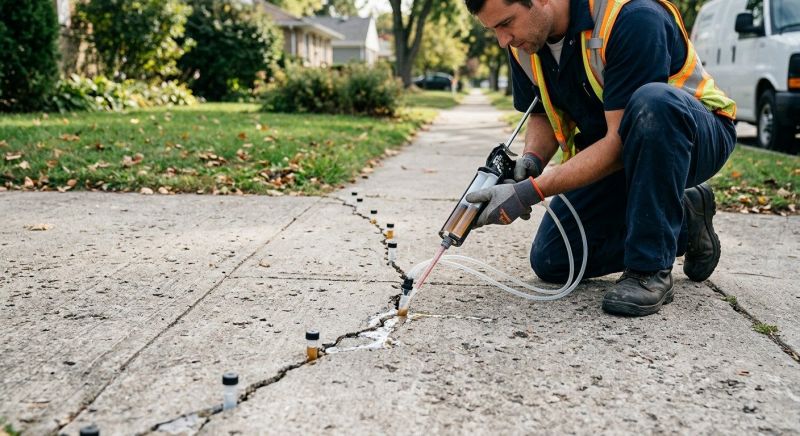 Concrete Settlement Repair in Denver, CO