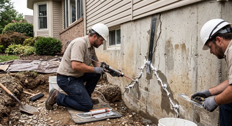 Cracked Foundation Repair in Fort Collins, CO