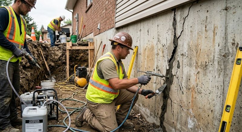 Cracked Foundation Repair in Sarasota, FL