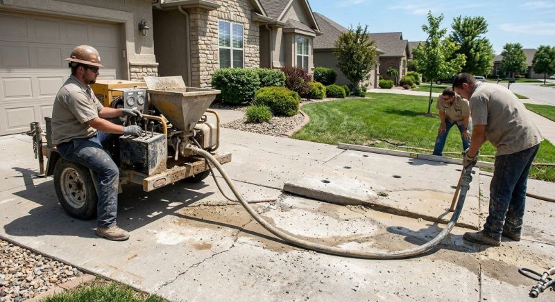Driveway Raising in Des Moines, IA