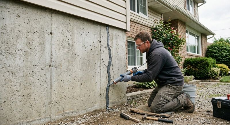Foundation Crack Sealing in Fort Collins, CO