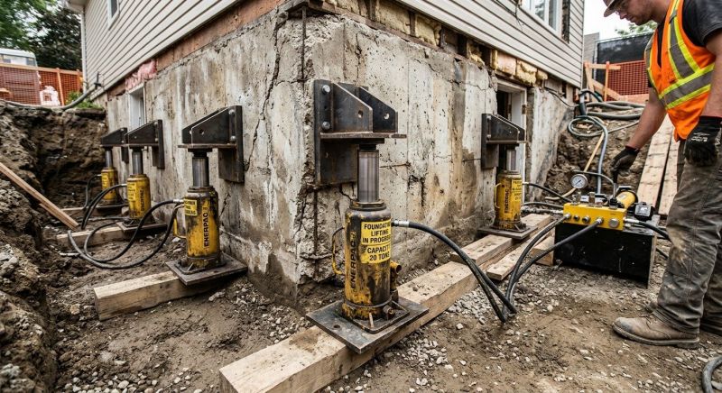 Foundation Jacking in Tampa, FL