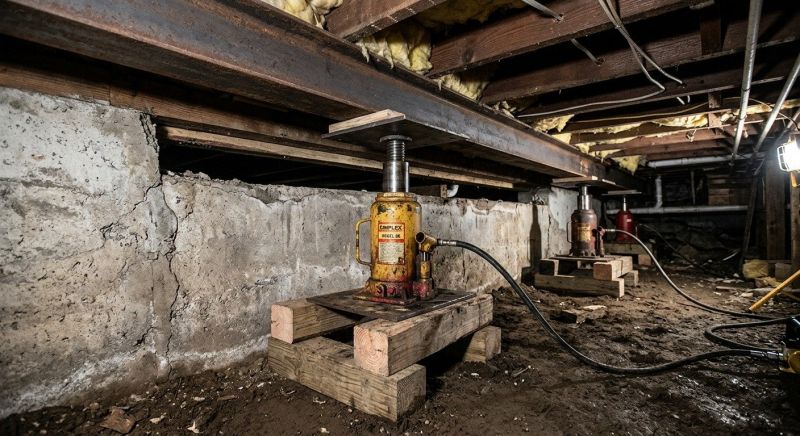 Foundation Jacking in Sarasota, FL