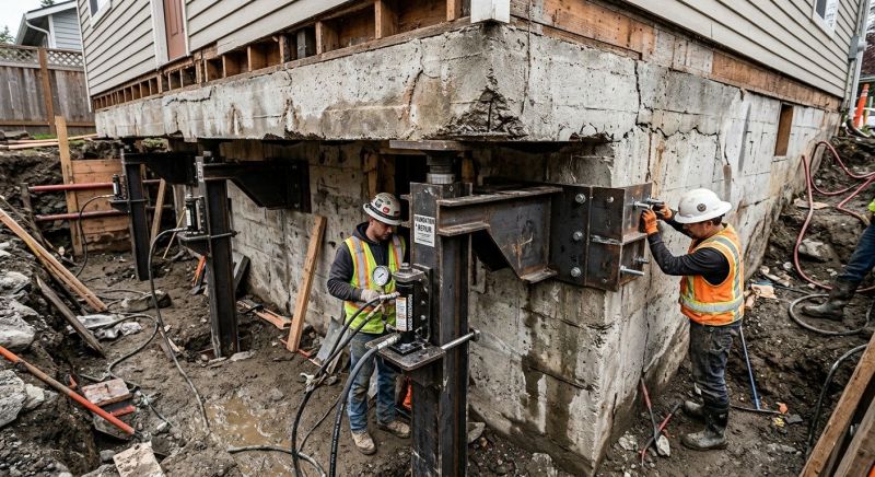 Foundation Lifting in Columbus, OH