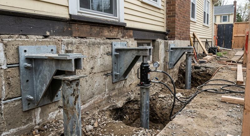 Foundation Pier Leveling in Fort Collins, CO