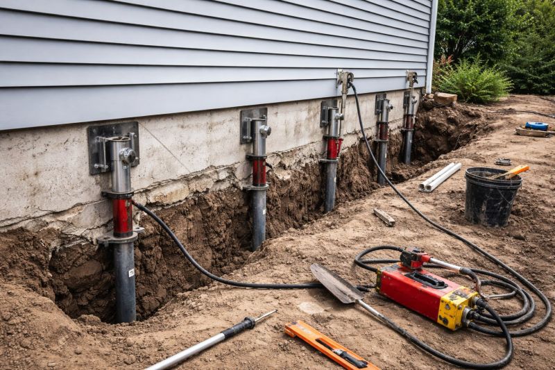 Foundation Pier Repair in Columbus, OH