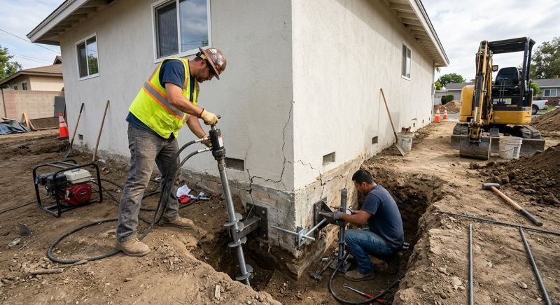 Foundation Stabilizing in Columbus, OH