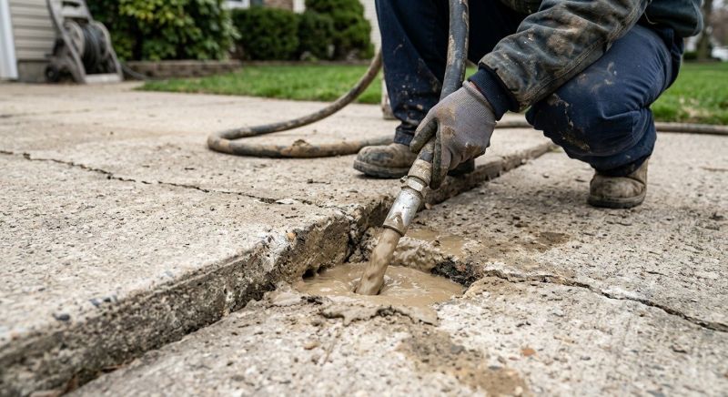 Garage Settling Repair in Des Moines, IA
