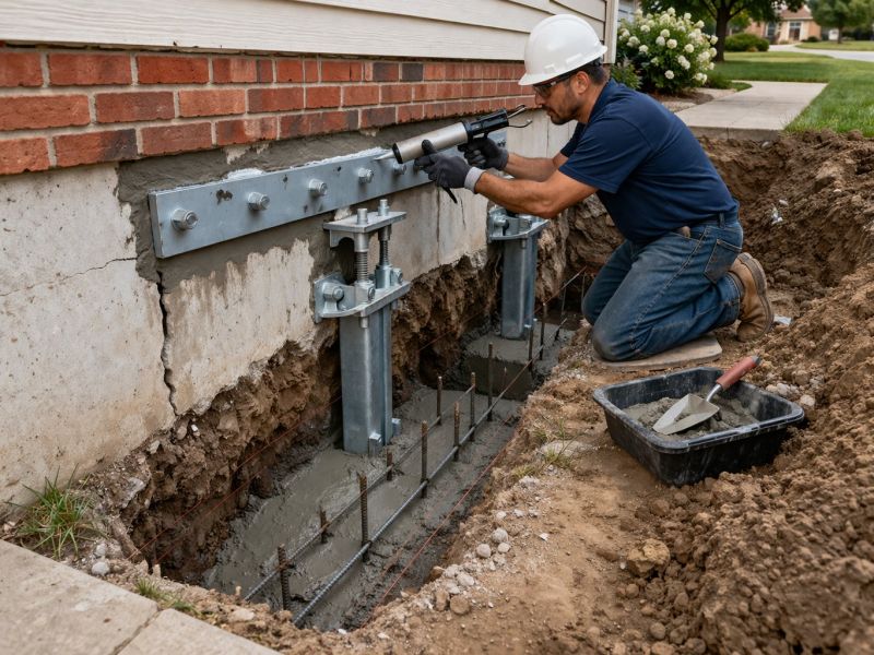 Home Foundation Repair in Columbus, OH