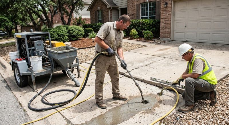 Mudjacking in San Antonio, TX