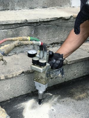 Patio Raising in Des Moines, IA