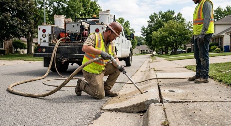 Pavement Leveling in West Des Moines, IA
