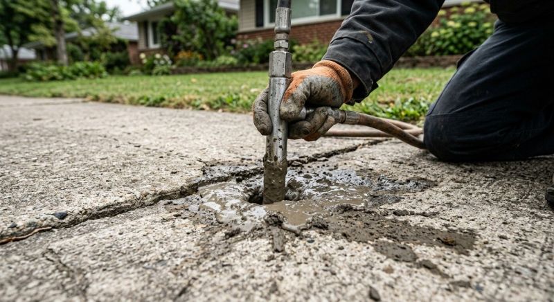 Sidewalk Leveling in Des Moines, IA