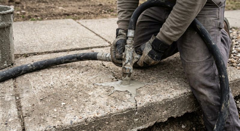Sidewalk Leveling in Des Moines, IA