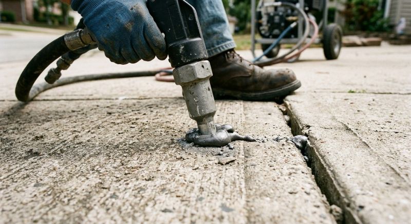 Slab Jacking in Columbus, OH