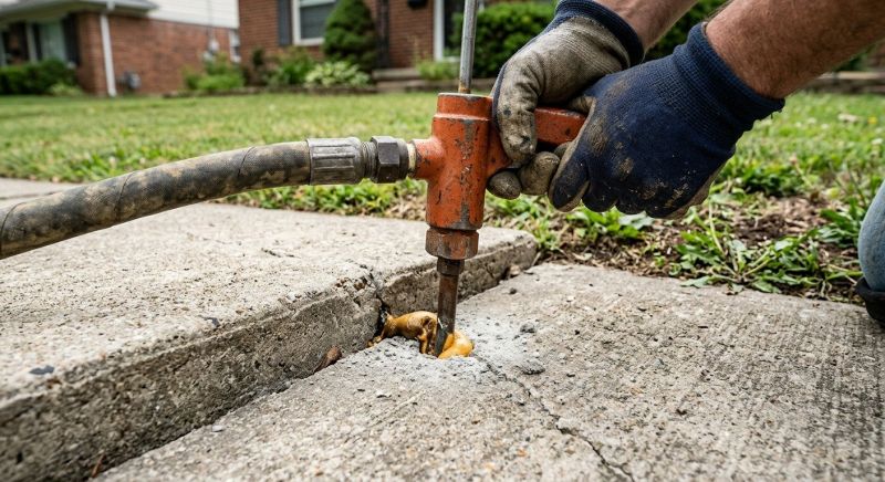 Slab Jacking in San Antonio, TX
