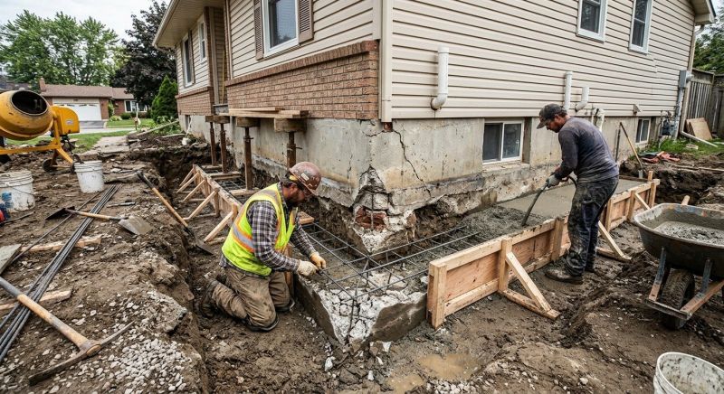 Underpinning Repair in Columbus, OH