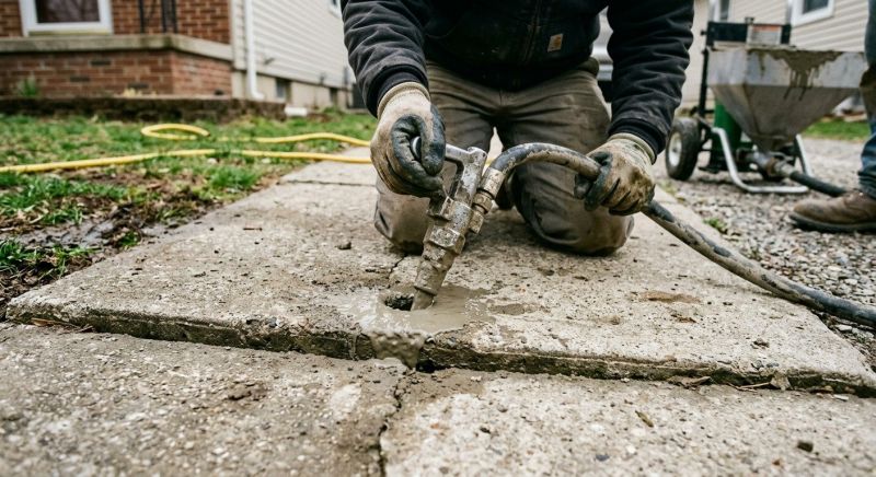 Uneven Pavement Repair in Denver, CO